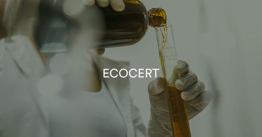 Produced in the Eco-Certified laboratory. ECOCERT is a globally recognized natural and organic cosmetic certification.
